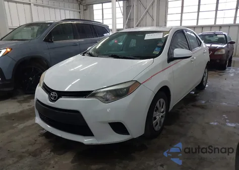 2016 Toyota Corolla L z USA, uszkodzony, nr VIN 2T1BURHEXGC485359